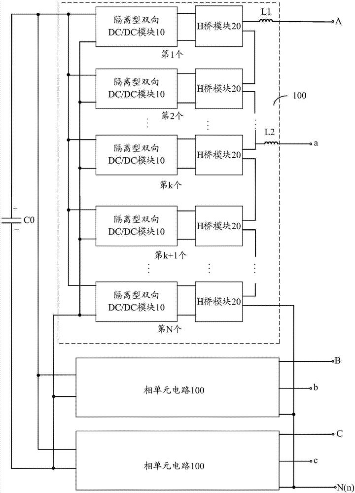 自耦电力电子变压器及其输出功率的控制方法和系统