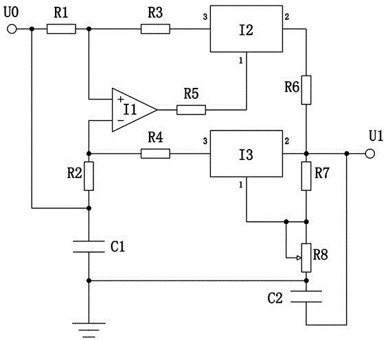 一种运算放大器用可调式稳压电路