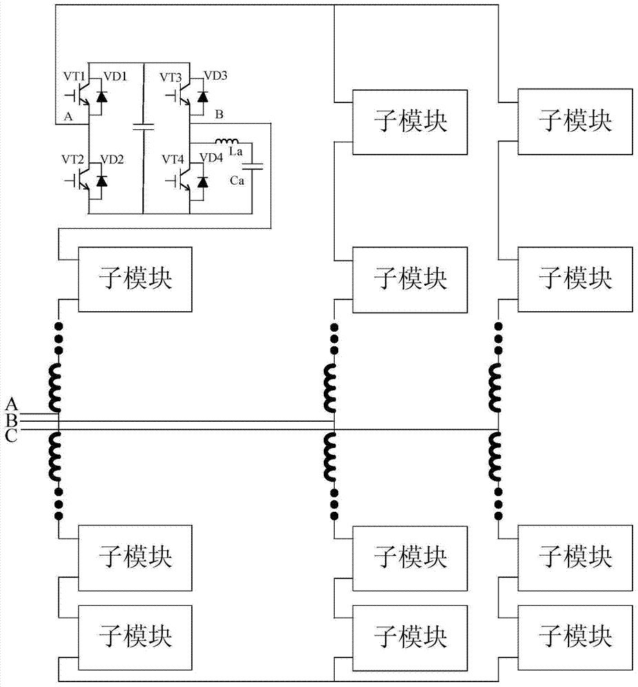 一种基于H桥的MMC子模块拓扑结构