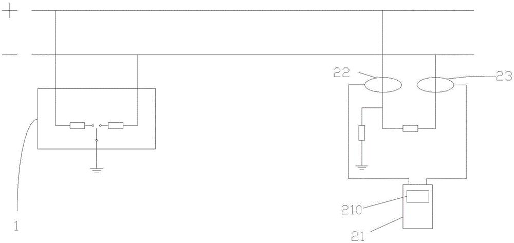 一种双钳表式直流接地查找仪