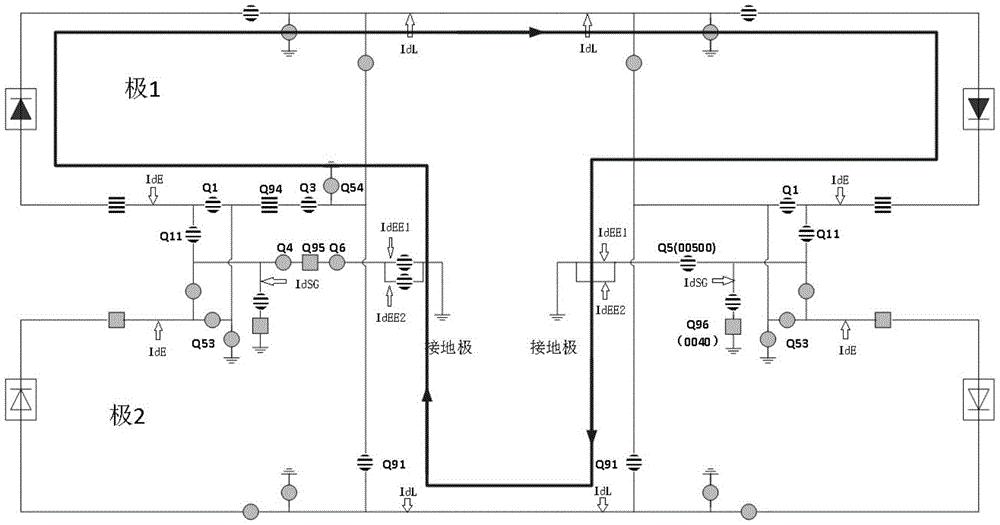 一种共用接地极直流输电系统电路