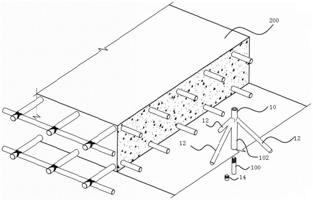 清水混凝土板底埋件