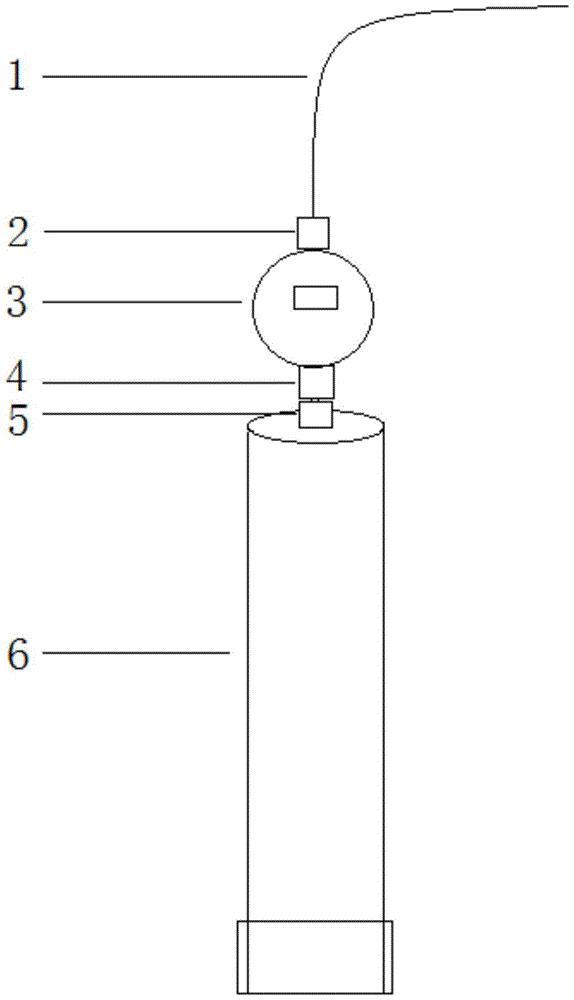 一种通断可控型快插式微安表