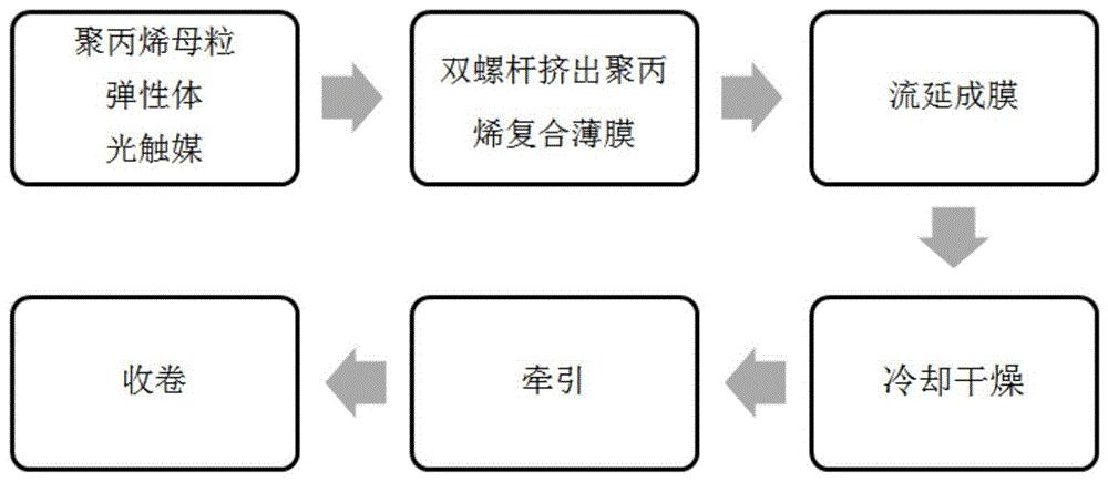 一种提高聚丙烯薄膜透气度的方法及改性聚丙烯薄膜和应用