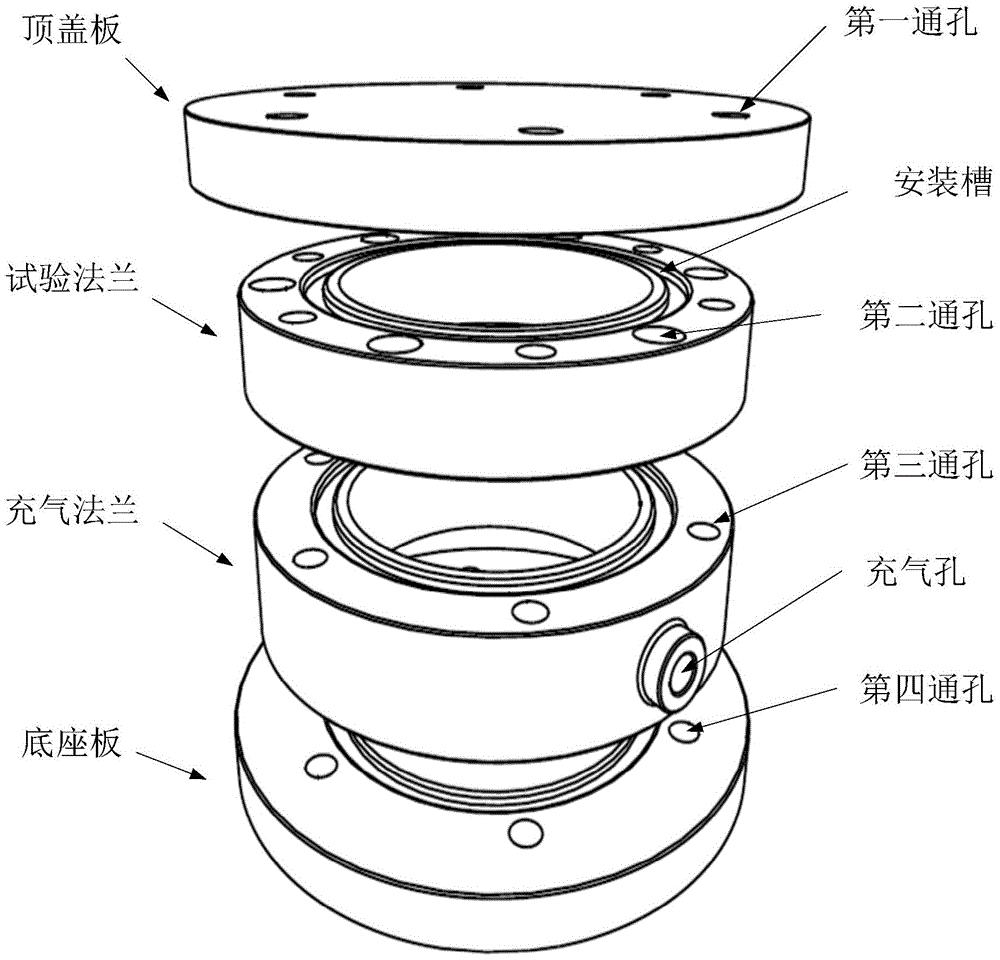 一种真型密封圈的老化试验系统