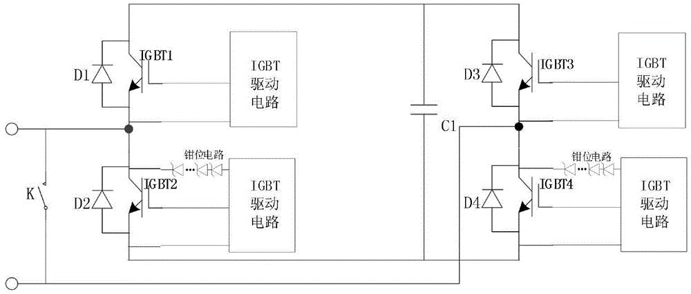 一种功率模块的故障保护电路