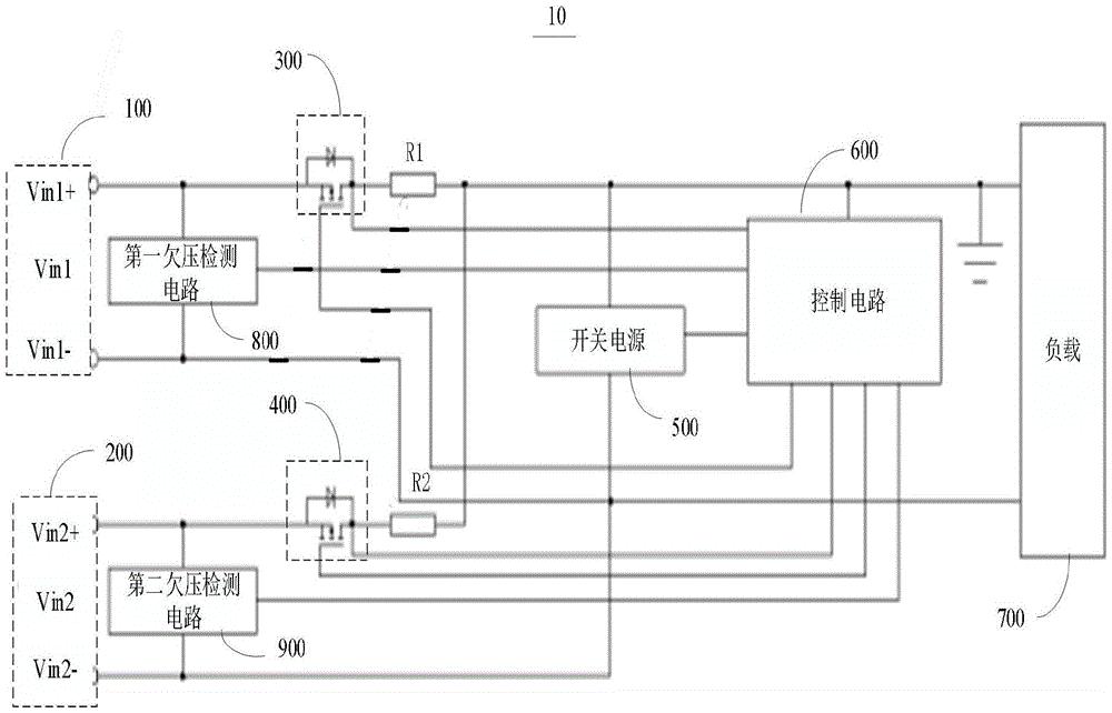 一种基于PMOS的低功耗冗余均流电路