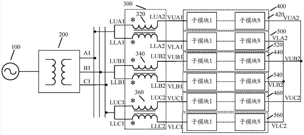 背靠背型链式静止同步补偿器