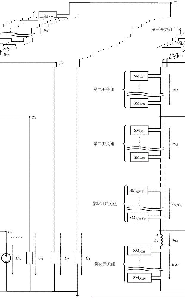 单输入多输出M开关组DC-DC变换器及其控制方法