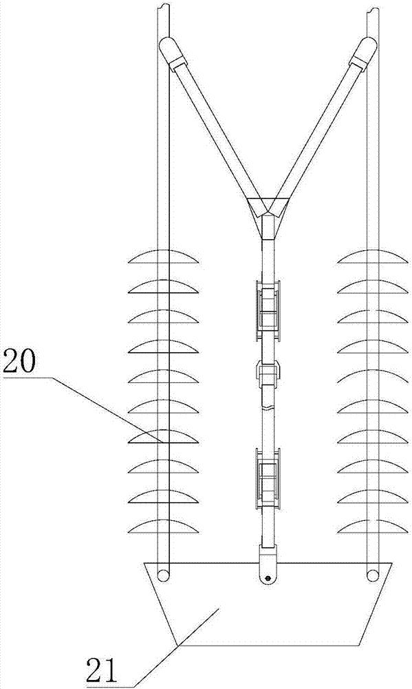 特高压输电线路耐张绝缘子串进出作业连接装置及使用方法