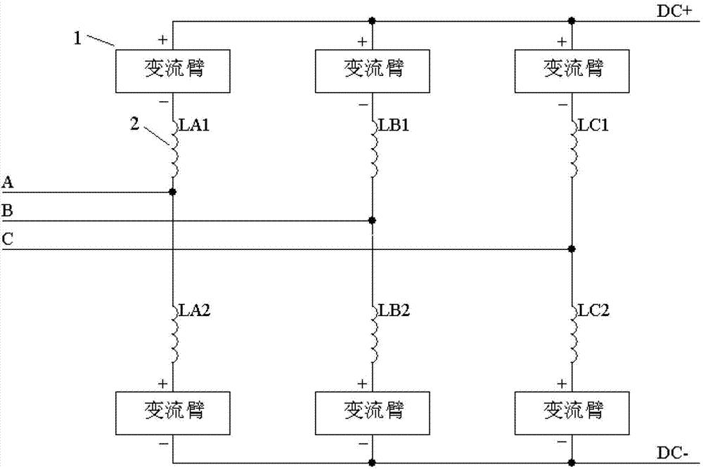 一种模块化多电平三相电压源变流器