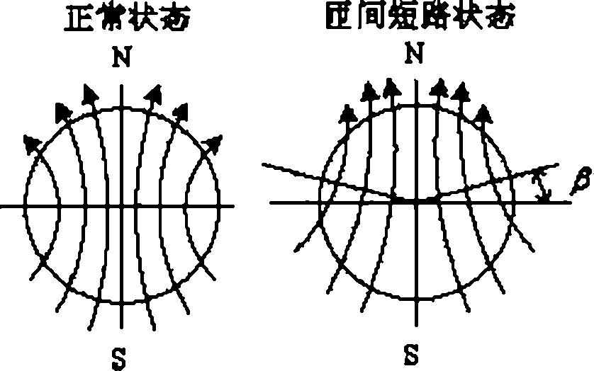 大型发电机转子匝间短路故障的在线诊断方法